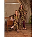 PLUS BASICS Broek/Pants Elegant Floral